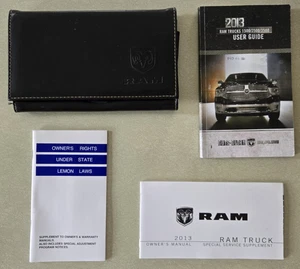 OEM 2013 Ram 1500 /2500 / Truck User Guide, Owners Manual Supplements, Leather - Picture 1 of 5