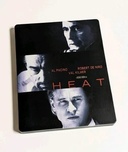 Heat (1995) Blu-ray Steelbook Robert De Niro Al Pacino Val Kilmer - Picture 1 of 11