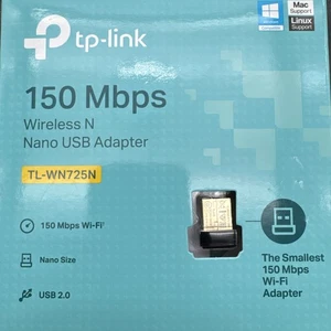 TP-LINK TLWN725N 150Mbps Wireless N Nano USB Adapter - Picture 1 of 4