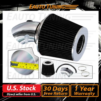 ЧЕРНЫЙ Sport Ram воздухозаборник набор + фильтр для 2011-2017 Dodge Journey 2,4 л двигателя - Изображение 1 из 4