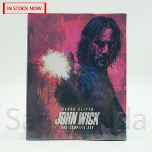 NEW SEALED John Wick 4K UHD Only Complete Box Blu-Ray - 4 Disc  NOVA Limited - Picture 1 of 9