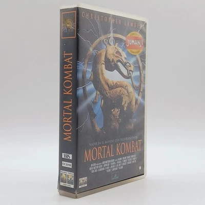 VHS PAL Ed. VIDEOCLLUB caja grande MORTAL COMBAT 1995 versión española - Imagen 1 de 4