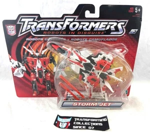 Transformers 2001 Robots In Disguise RID Storm Jet MOSC - Picture 1 of 2