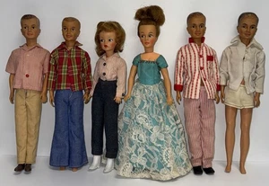 Vintage Tammy Familie Modepuppen: Tammy, Ted, Mom & Dad Ideal Toys TLC - Bild 1 von 5