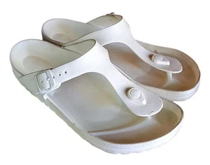 Birkenstock Damen Zehenstegsandalen Gizeh Essentials EVA weiß Größe EU 40 = US 7,5 - Bild 1 von 6