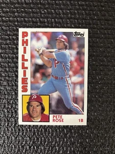 1984 Topps #300 Pete Rose Philadelphia Phillies All Time Hit 👑 NM-MT - Picture 1 of 2