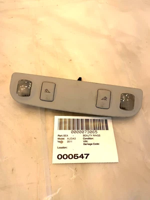 AUDI A3 2011 techo superior techo cúpula mapa luz lámpara interior OEM Foto 1 de 4