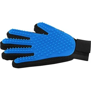 1 Pet Grooming Glove - Gentle Deshedding Mitt Dog & Cat with Long & Short Fur - Picture 1 of 5
