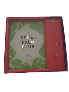Kate Spade Putting on the Glitz Regal Palm Club Glass Cheese Board - Picture 1 of 4