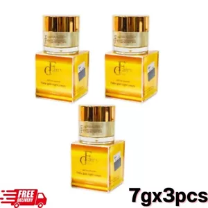 Whitening Facial Night Cream Skin Smooth Tighten pores Reduce Dark Spots 7gx3pcs - Picture 1 of 12