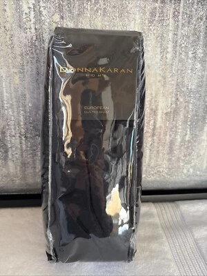 Donna Karan Essential шелковое лоскутное одеяло Euro Shams черное 🔵 - Изображение 1 из 3