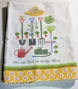 Garten Küchentuch Kay Dee Designs "You Can Find Me in My Office" Gartenwerkzeug - Bild 1 von 3