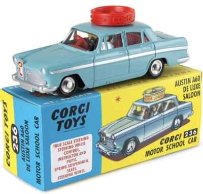 Corgi Toys Model Club 236 - Austin A60 De Luxe  Motor School Car - Reissue 2024 - Image 1 of 4