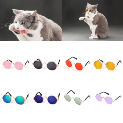 New Bulk Stock Cat Sunglasses Dog Sunglasses Props Sunglasses Pet Eyeglasses - image 1 of 4