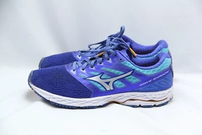 Mizuno Running Shoes Womens Size 9.5M Blue Wave Shadow Training Athleisure - Image 1 of 4