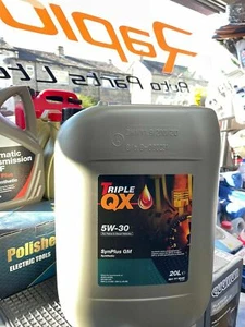 Triple QX, 5w30 Fully Synthetic Car Engine Oil 20L GM Spec 20 Litre - Picture 1 of 1