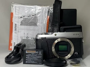 Fujifilm Fuji X-E3 Silver 24.3MP Mirrorless Digital Camera Body Only From Japan - Picture 1 of 6