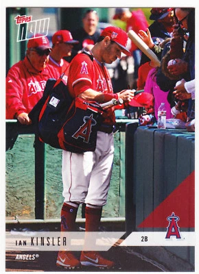 Ian Kinsler Los Angeles Angels 2018 Topps NOW Road to Opening Day OD-172 - Image 1 of 2