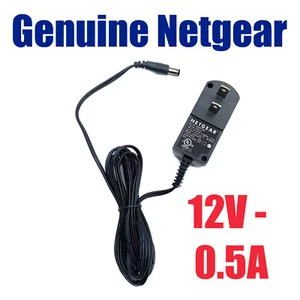 NEW Genuine Netgear AD2015F23 AC Adapter 12V 0.5A Power Supply 332-10702-01 OEM - Picture 1 of 7