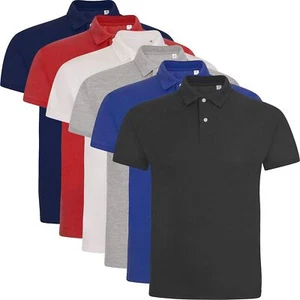 6 Pack Mens Polo Shirt Multipack Set Big Size Plus King Top T-Shirt 3XL 4XL 5XL - Picture 1 of 2