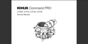 Kohler Engine Command PRO CV682 CV732 CV742 and CV752 Service manual (Reprint) - Picture 1 of 10