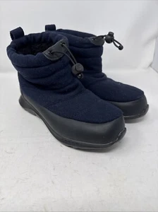 Amoji Damen Schneestiefel Herren Winterschuhe 802 Navy Schwarz Größe Damen 25,0 USA 8 Herren7 - Bild 1 von 7