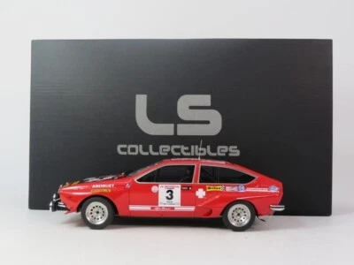 LS Collectibles Alfa Romeo GT Gr.2 #3 - 3rd Rally Tour de Corse 1975 1/18 LS087B - Immagine 1 di 4