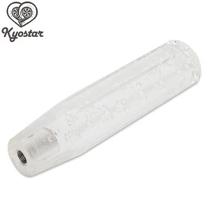 KYOSTAR 15cm transparent Acrylic Crystal Air Bubble Manual Shift Knob shifter AU - Picture 1 of 4