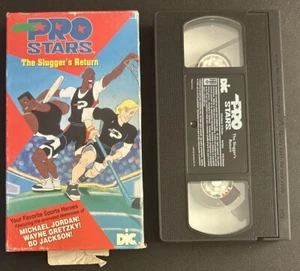 Pro Stars The Slugger's Return VHS Tape Bo Jackson Michael Jordan Wayne Gretzky - Picture 1 of 7