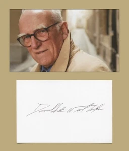 Donald E. Westlake (1933-2008) - American writer - Signed card + Photo - 90s - Picture 1 of 3