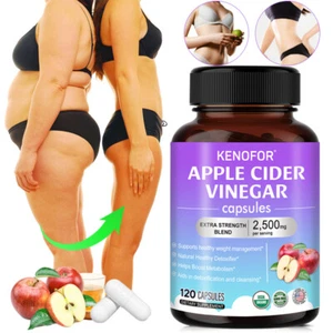 Complejo de vinagre de sidra de manzana con té verde - estimular el metabolismo y controlar el peso - Imagen 1 de 12