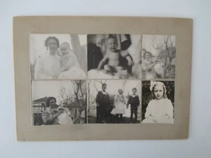 Antique Victorian/Edwardian Photo Collection 6 Family Snapshots & Formal Photos - Picture 1 of 8