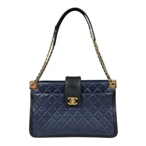 CHANEL Shoulder Bag lambskin Chain Boy chanel used - Picture 1 of 12