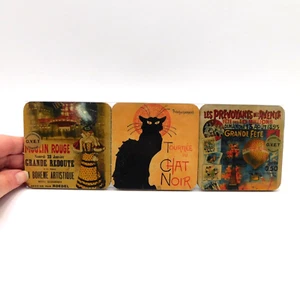 O.V.E.T Coasters French Artists Set of 6 Sealed New - Picture 1 of 6