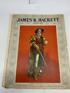 James K Hackett Theater Souvenir Book From 1901 Autographed - Picture 1 of 15