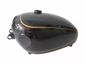 Velocette Venom Black Painted Steel Petrol Tank (Reproduction) Brand New - Foto 1 di 5