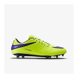 Nike Hypervenom Phantom FG ‘Volt Persian Violet’ UK 9.5 US 10.5 - 599843 758 - Picture 1 of 8