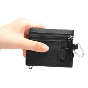 Zipper EDC Molle Pouch Wallet Earbuds Belt Waist Bag for Men - Picture 1 of 11