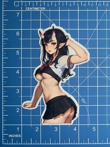 1PC Sexy cartoon characters.Cars/laptops/skateboards/boxes.Waterproof/Sticker - Picture 1 of 2