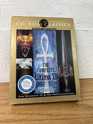 PC de colección The Complete Ultima VII Gold Edition 1996 Windows 95 MS-DOS RPG Origin Foto 1 de 4