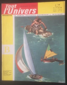 Collection revue Tout l'Univers original Editions Hachette n°14 du 24/01/1962 - Picture 1 of 1