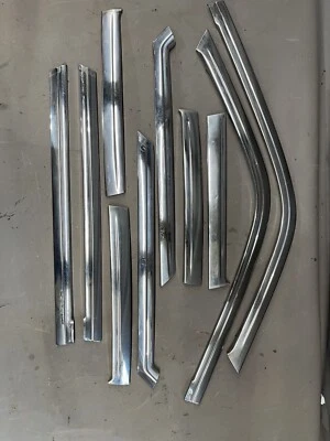 Ford Galaxie Custom 500 LTD 1967 1968 4 puertas marco pilar moldura moldura Monterey Foto 1 de 4