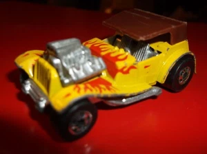 HOT WHEELS REDLINE FLYING COLORS 1974 Sir Rodney Roadster-yellow - Picture 1 of 3