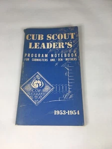 Cub Leaders 1953-1954 Book  128 Pages  - Picture 1 of 5