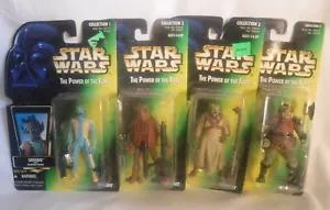 VTG 1996/7 4 Star Wars POTF Action Figures - Picture 1 of 7