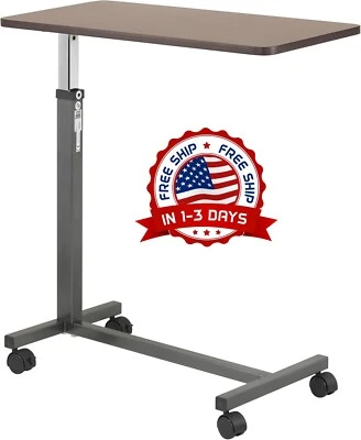 Mesa De Cama De Alta Calidad Ajustable Con Ruedas Para Uso En La Casa u Hospital Foto 1 de 4