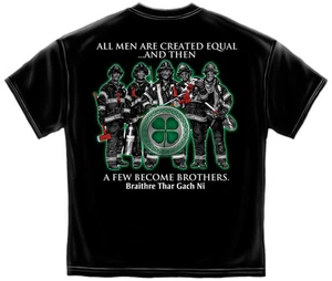CAMISETA DE BOMBEROS DE LA HERMANDAD IRLANDESA - - Imagen 1 de 2