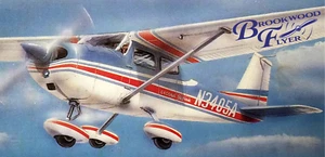 CESSNA 172 Top Flite PLAN + PARTS PATTERNS to Build 30" RC Model Airplane - Picture 1 of 4