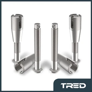 TRED Threaded Mounting Pins 115mm - Suits 2 - 4 Treds ( Set of 4 Pins ) - Picture 1 of 1