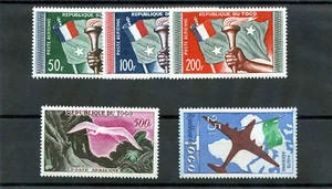 TOGO Sc C26-30(MI 261-5)**VF NH $75 - Imagen 1 de 1